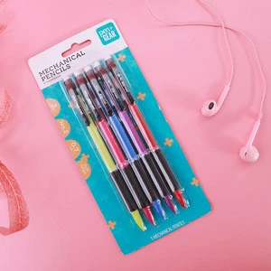 Beifa MB2303 5 Colors 0.7mm Plastic Mechanical Pencil Set
