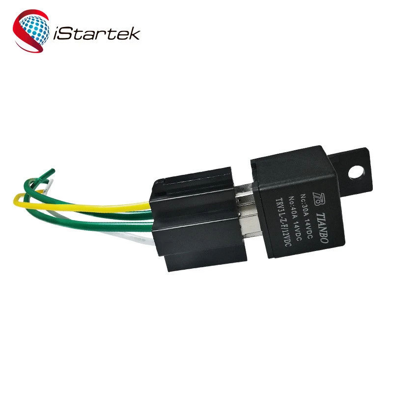 Best 12V 24V 4 pins 5 pins auto relay for GPS tracker