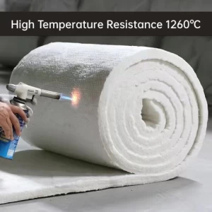 Best price!!! High quality Aluminum silicate ceramic fiber Heat resistant blanket ceramic fiber blanket