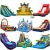 Import best quality commercial grade cheap inflatable water slide on the market for sale from China