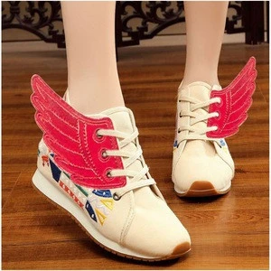 Best sale shoe wing strong pink decoration