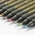 Import best selling 10 color felt tip erasable metallic permanent marker pens from China