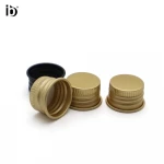 Best Selling 18mm Bottle Cap Aluminium water bottle caps Screw Beverage And Aluminium Perfume Caps