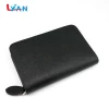 Best selling custom leather card package smart Keychain key holder ring case wallets