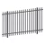 Import Best selling (ISO9001 Factory) Simple Design Cheap Wholesale Steel Metal Garden Fence, cast iron fencing panels from China