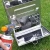 Import Big Camping Stove Outdoor Folding Grill BBQ Wood Stove Stainless Steel Burning Stove from China