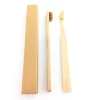 Biodegradable charcoal natural bamboo wood handle hotel adult bamboo toothbrush made in china