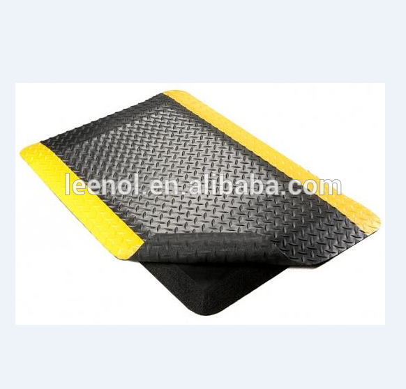 black and yellow Anti-Static floor mat