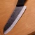 Import Black edge ceramic knife Damascus pattern microtome knife Sharp paring knife set from China