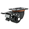 black pp top plate small caster wheels for furniture  Low Gravity Heavy Duty Caster