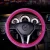 Import Bling Diamond Diamante Anti-Slip Wheel Protector Car Interior Accessories 38cm M Size Car Steering Wheel Cover from China