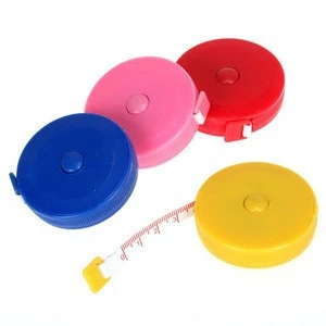 Body measuring mini retractable seamstress tape measure used for cloth sewing