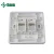 Import Bolein Wholesale High Quality RJ45 RJ11 86mm Cheap Double Ports 2 Gangs Face Plate Cat5E Cat6 Cat6A Faceplate from China