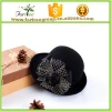 bowknot decorated ladies dress hats wholesale for weddings