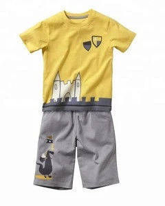 Boys t-shirt and shorts clothing set