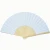 Import Brand summer promotional gift portable bamboo party hand fan custom printed folding logo wedding clacking hand fan from China