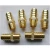 Import brass fitting male female thread hexagonal pagoda-shape hose adapter from China