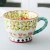 Breakfast Cups Coffee Cup Ceramic Mug With Twist Handle For Drinkware