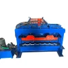 Building material glazed roofing tile roll forming machine