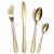 Import Bulk personal kitchen pvd flatware metal ss tableware stainless steel pure copper rose gold cutlery set from China