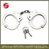 carbon steel and police handcuff