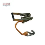 Cargo Nylon Lashing Strap Truck Ratchet Tie Down Strap