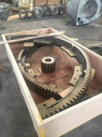 cast half gear for vertical mill