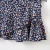 Casual asymmetrical mini ruffle hem skirt for women printed floral women&#x27;s skirts for sale