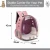 Import Cat transport carrier bags breathable pet carriers small dog backpack space capsule backpack from China