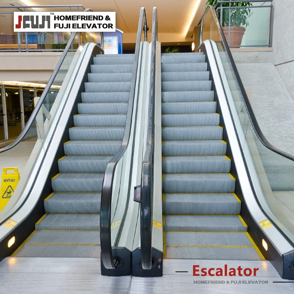 CE Approved JFUJI Safety elevators and escalators 30 and 35 degree Escalator for shopping center and malls