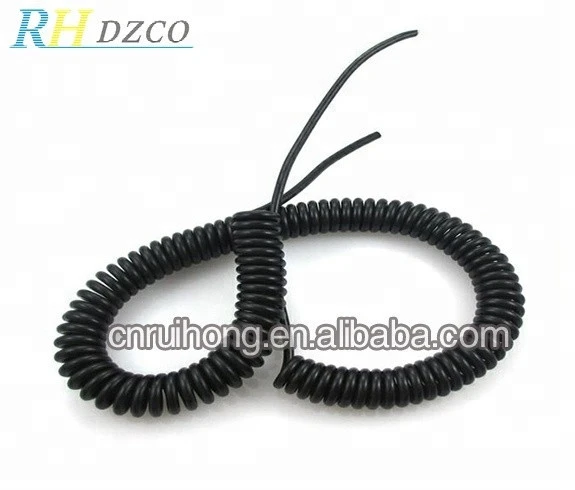 cellphone cord rj45 telephone coiled cable