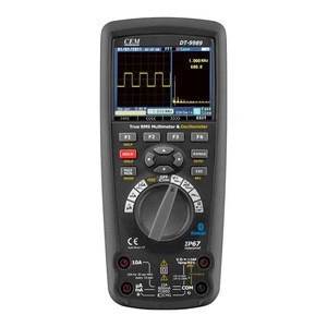 CEM DT-9989 0.025% DCV Accuracy Real-time sample rate Fully PC Calibration handheld scopemeter oscilloscope digital multimeter