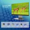 cheap all in one pc for office use 23.8 inch IPS screen core i3 i5 i7 best all in one desktop with camera built in UPS battery
