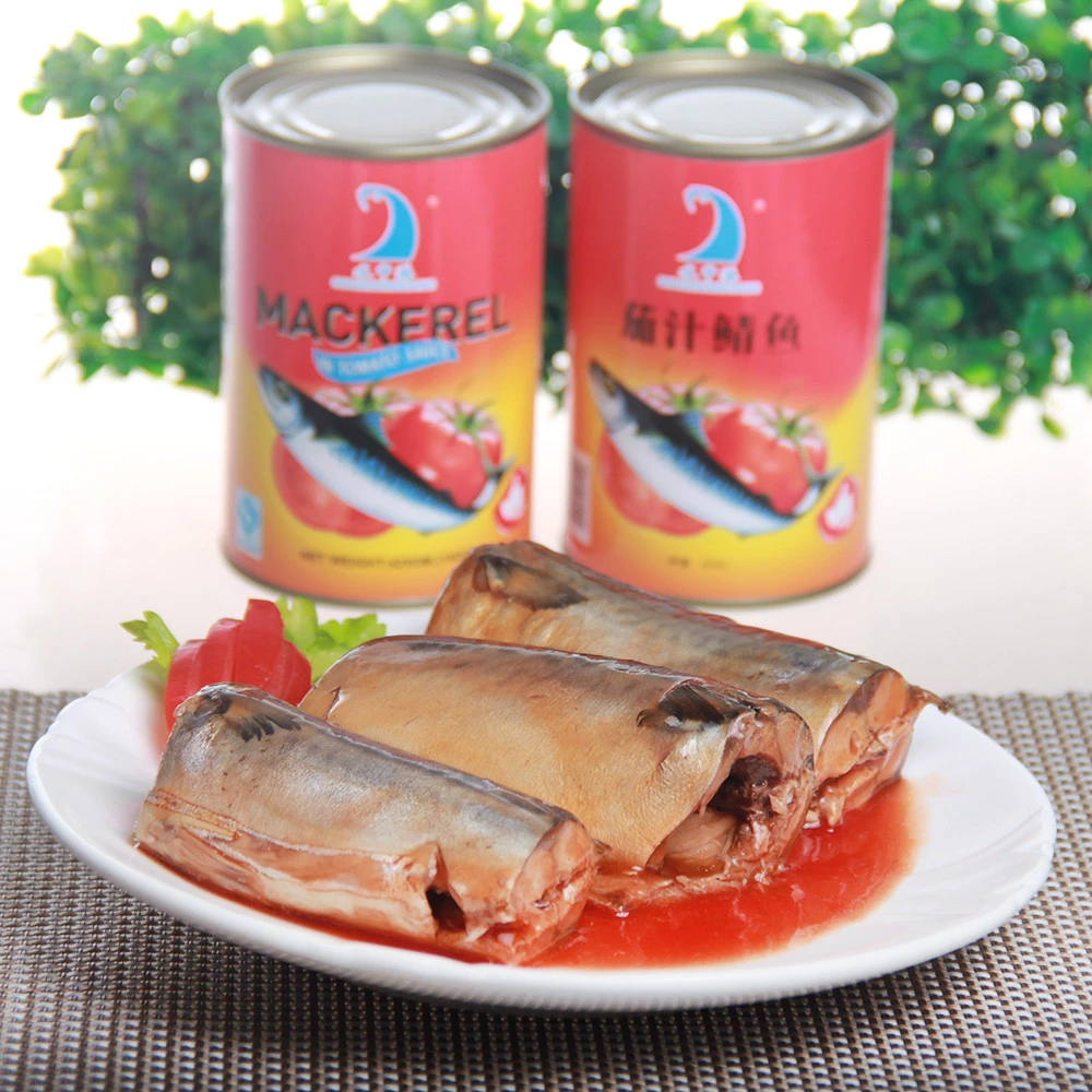 Cheap Canned Mackerel Fish in tomato sauce Mackerel Can Fish