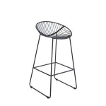 Cheap harry bertoia new design wire steel  high wire bar chair