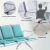 Import Cheap price 3 seaters steel barber shop waiting chairs YA-25, bench for waiting room, air port chair from China
