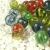 Import Cheap price colorful glass ornament beads paint beads toy marbles from China