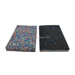 Cheap price gym floor mats Durable Sport EPDM Gym Rubber Flooring Tiles