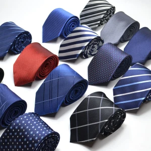 Cheap price oem custom logo woven italian jacquard men fashion silk tie