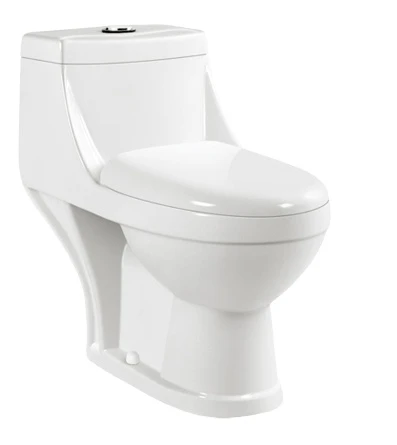 Cheap price one piece top flush bathroom toilet