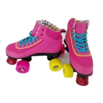 Cheap professional  4 wheel skate shoes, professional ice rink outdoor roller skates quad