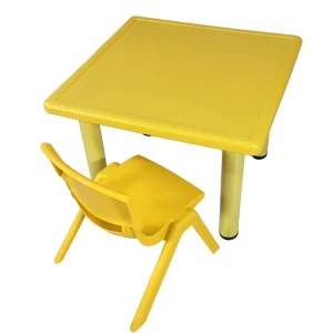 Cheap square kids party tables Kindergarten Furniture sets students Table Chair preschool Children study Table And Chairs Set