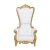 Import Cheap Wedding Gold Royal King Throne Chair For Queen Wholesale from China