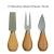 Import Cheese cutting plate with three stainless steel knife and fork spatula from China