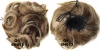 Chignon Type and Synthetic Hair,Heat Resistant Fiber Material Hair Bun Pieces
