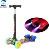 China Factory Cheap 3 Wheel Spray Jet Foot Pedal Kids Kick Scooter With Led Light Music