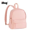 China Factory Nylon Custom Printed Material  Blush  Mini Dome Handbag Backpack