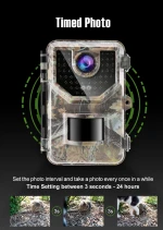 China Factory Price 16MP Infrared Night Vision Wildlife Scouting Trail Camera Digital IP66 Waterproof