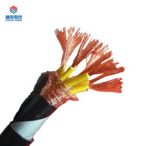 China Factory Supply AC500V Fuloroplastic Insulated Resistance To High Temperature Shield Control Cable