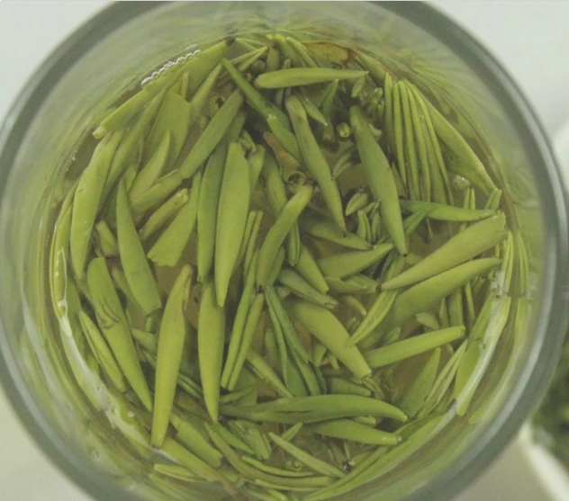 China famous traditional nature organic best quality green tea zhuyeqing loose leaf slimming tea